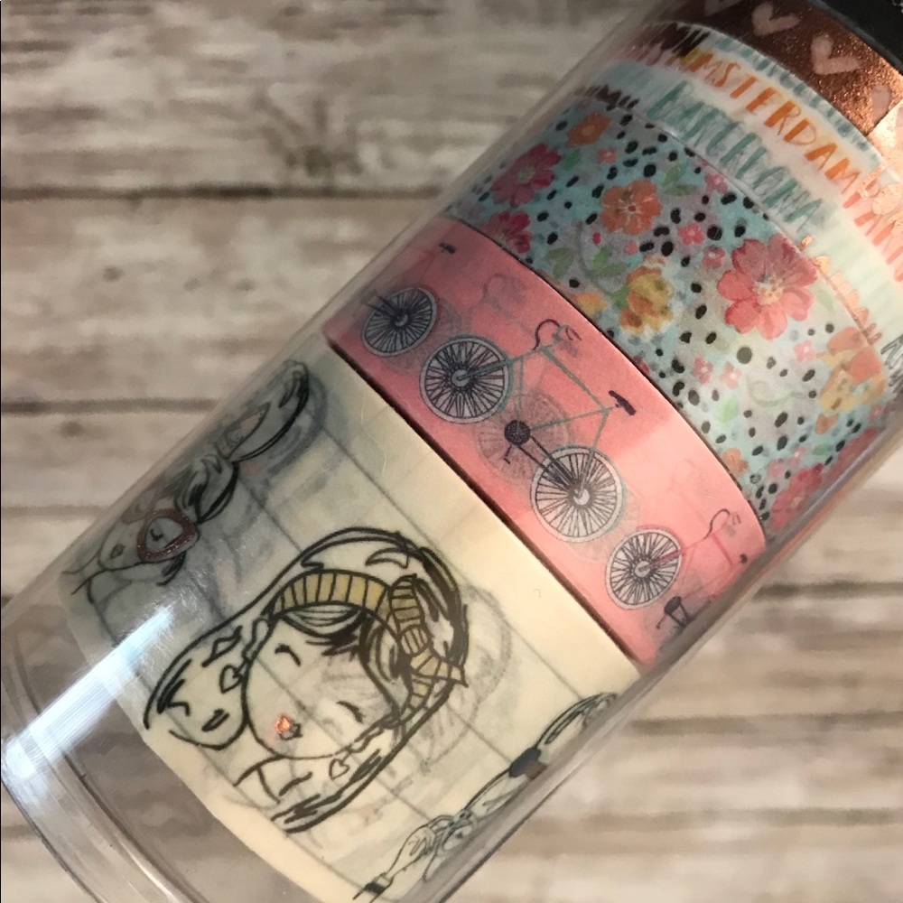 SOLD Paper Studio Girly 15 rolls washi set